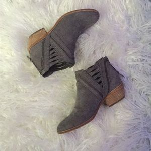 Vince Camuto Gray ankle boots